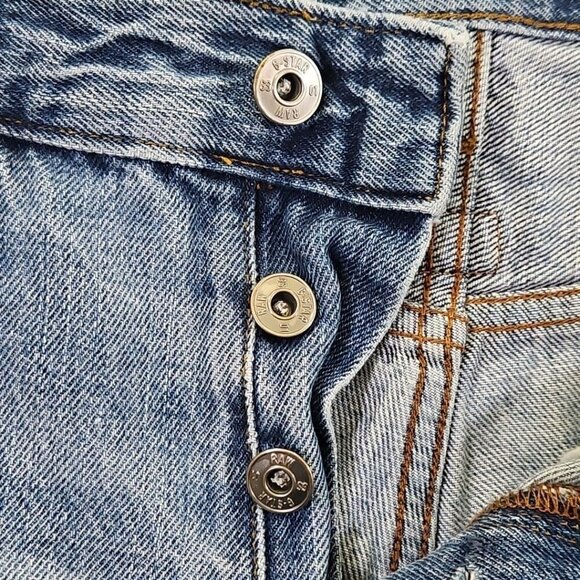 G Star Raw Men's Jeans Size 32x28 Reinforced Crotch and Knees EUC Streetwear - Picture 14 of 15